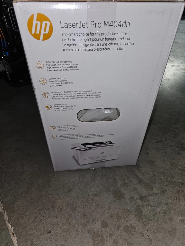 HP LaserJet Pro M404dn Laser Printer. NEW! Business class laser printer. - Image 2 of 3