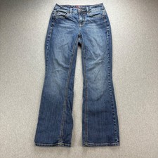Vintage Tommy Hilfiger Jeans Womens 2 Hope Bootcut Blue Denim Flare Leg Retro