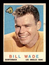 1959 Topps #110 Bill Wade   VGEX X3689819