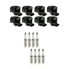 NGK 8 Ignition Coil 8 Laser Iridium Spark Plugs Kit For Suburban 3500HD 6.0 V8