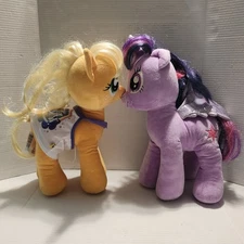 2 Build A Bear My Little Pony Plush Figures Violet & Shutterfly 2013 & 2014 