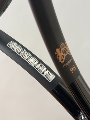 YONEX 2022 Model REGNA 98 02RGN98/02RGN98C Tennis Racket Black