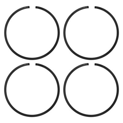 4er-Set Kolbenringe 56mm x 1.5mm Für Chainsaw Ersatz [Schwarz]