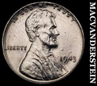 1943 Lincoln Wheat Cent- Super Choice Gem Brilliant Uncirculated++++ #i3612