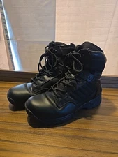 NORTIV8 Mens Military Tactical Work Boots Side Zipper Hiking Combat Boot 8.5