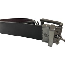 Rock  Republic Mens Casual Belt Black Reversible Medium 34-38 11RR120001