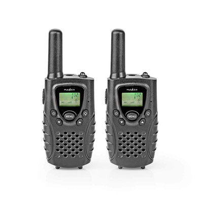 NEDIS Walkie-Talkie Wiederaufladbarer MicroUSB, 2,5 Stunden Sprechzeit, 8 km Rei