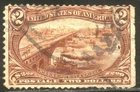 U.S. #293 Used - 1898 $2.00 Trans-Mississippi ($1,000)