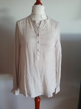 Damenbluse Gr .34 in beige