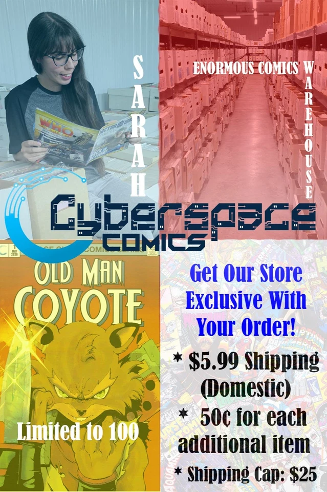 Get Old Man Coyote Exclusive Comic With Your Order in Sarah Show #2