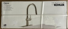 NEW-Kohler Clarus Touchless Pull-Down Kitchen Faucet in Stainless Steel