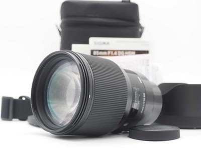 Sigma 85mm f/1.4 DG DN Art Lens for Sony E From Japan [Top Mint] #Z6149A