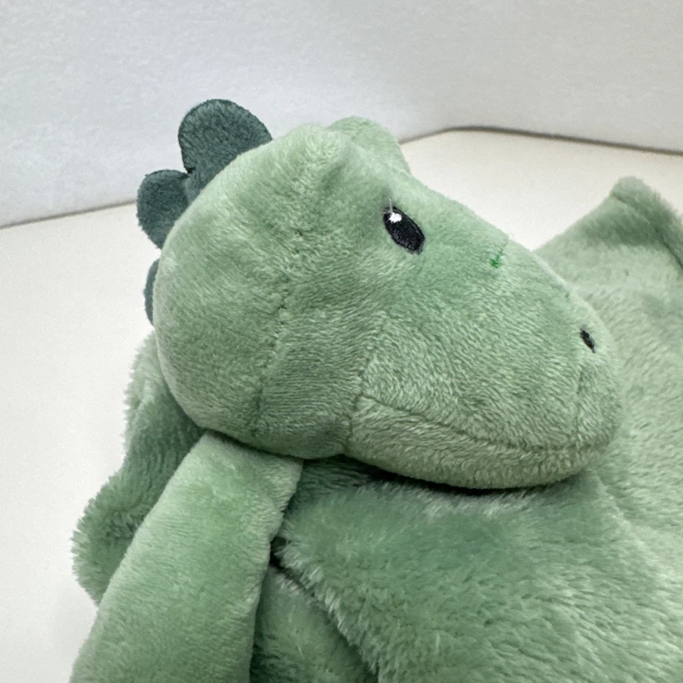 Carter's Baby Lovey Alligator Peluche Verde Gator Manta de Seguridad Correa Chupete Foto 4 de 4