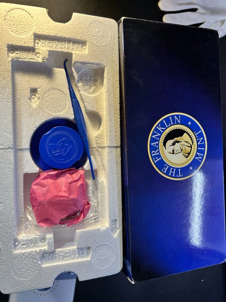 Corvette Stingray Stars and Stripes Limited 374/9500 B11E498 Franklin 1967 como nueva Foto 3 de 4