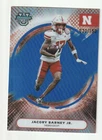 2025 Bowman Best University Football Blue Refractor Jacory Barney Jr. #19