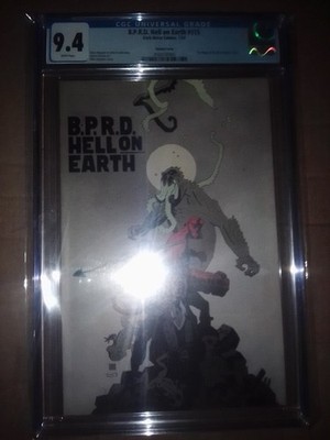 BPRD Hell on Earth #115 1:20 variant HTF Hellboy Mike Mignola CGC 9.4