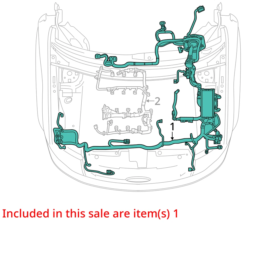 Ford Flex 2016 compartimento del motor caja de fusibles fabricante de equipos originales 111 k millas - LKQ376807249 Foto 4 de 4