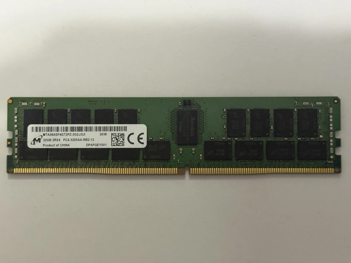 32GB ECC Network Server Memory DDR4 SDRAM for sale | eBay