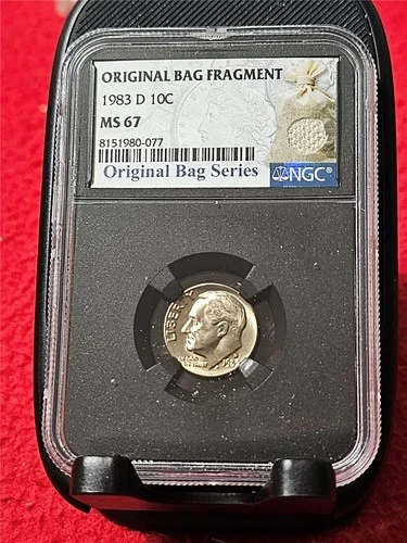 1983-D Roosevelt Dime — photo from the most recent tracked eBay sale