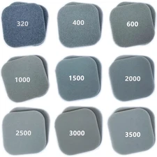 27-Piece Soft Touch Sanding Sponge Pads, 2"x2", Grit 320 to 3500