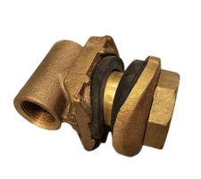 Water Source 1"NPT Brass Pitless Adapter Monitor Baker 1BTLF