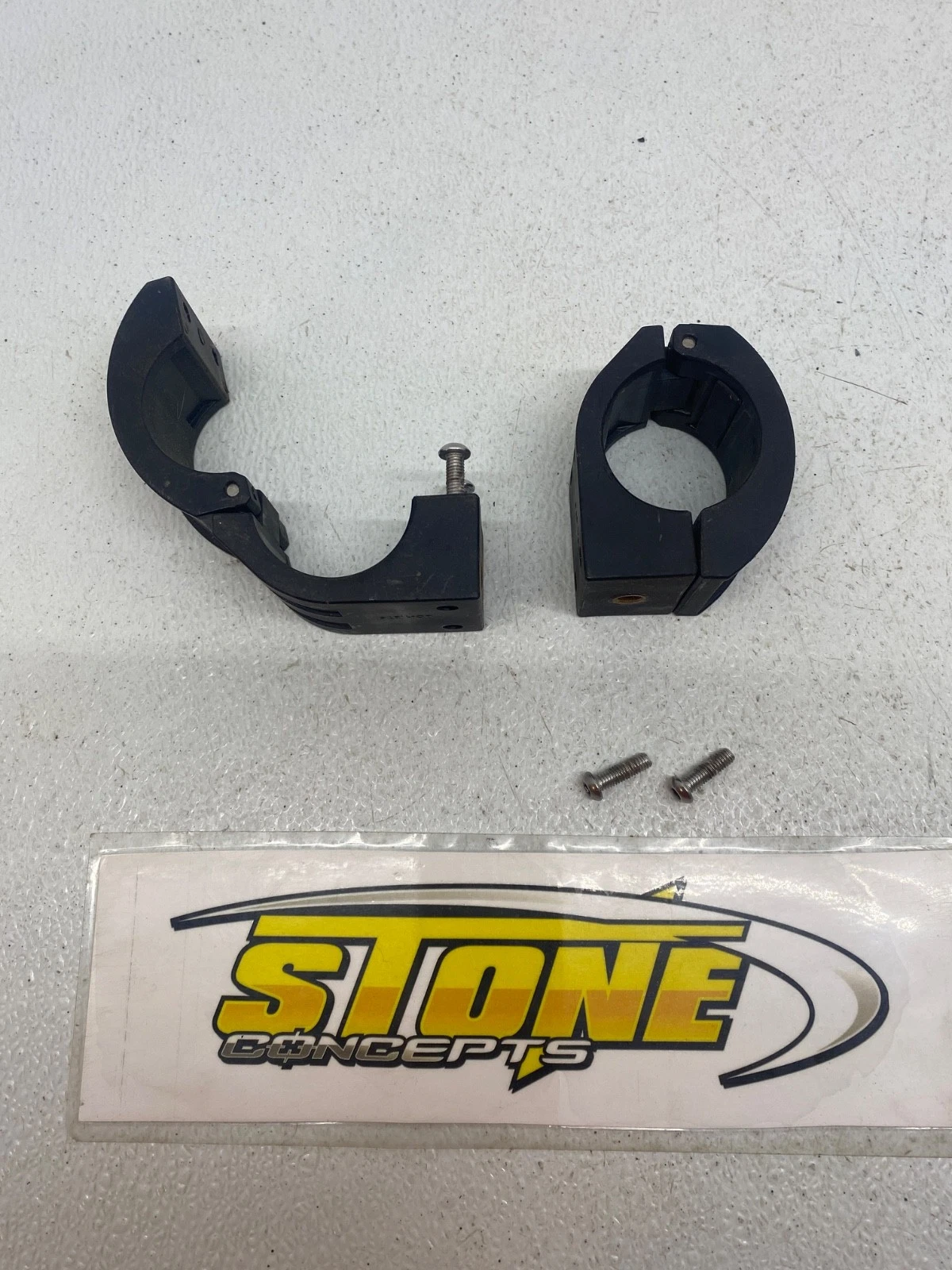 Universal LED Light BAR Mounting Clamps 1.875" ROLL CAGE UTV