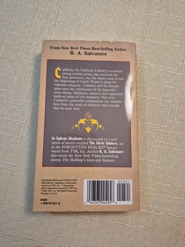 Forgotten Realms The Cleric Quintet Books 1, 2, 3 by R A Salvatore Fantasy D&D - Picture 4 of 16