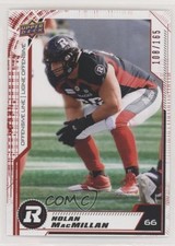 2020 Upper Deck CFL Red 108/165 Nolan MacMillan #123 0l2