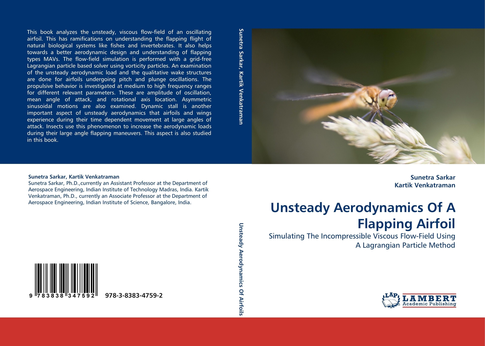 Thumbnail - Sunetra Sarkar (u. A.) | Unsteady Aerodynamics Of A Flapping Airfoil |