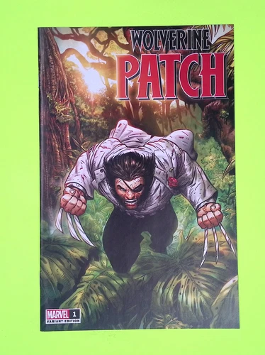 Wolverine Patch #1walmart 2022 Marvel Comics Variant High Grade A61-53