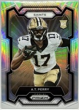 2023 Panini Prizm - Rookie Variation Silver Prizm #330 A.T. Perry (RC) NO