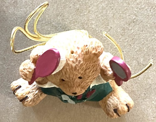 Avon Bear HAIRDRESSER Package Topper ORNAMENT Holiday Christmas - Picture 3 of 5
