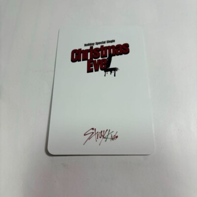 Stray Kids Felix official Photocard Christmas Evel Hottracks POB