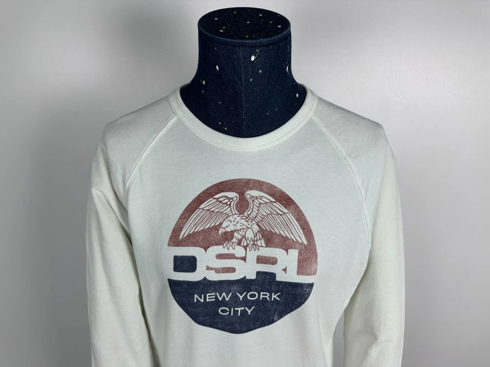 Sudaderas Denim & Supply Ralph Lauren Logo Grande Blancas Para Hombre Talla M Foto 3 de 4