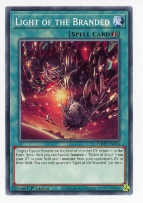 Yugioh Light of the Brande PHHY-EN056 Common 1st Edition NM x3