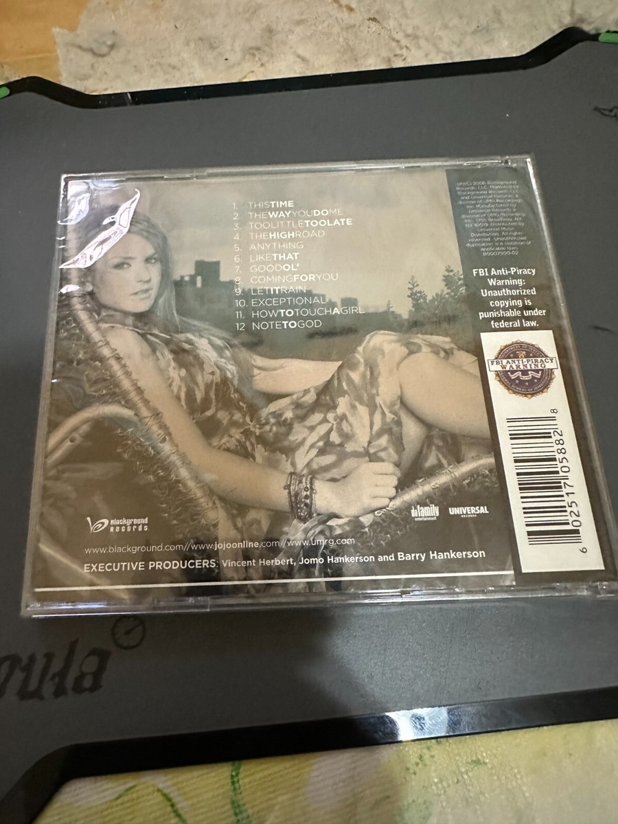 JoJo The High Road CD 2006 Blackground Records New Sealed