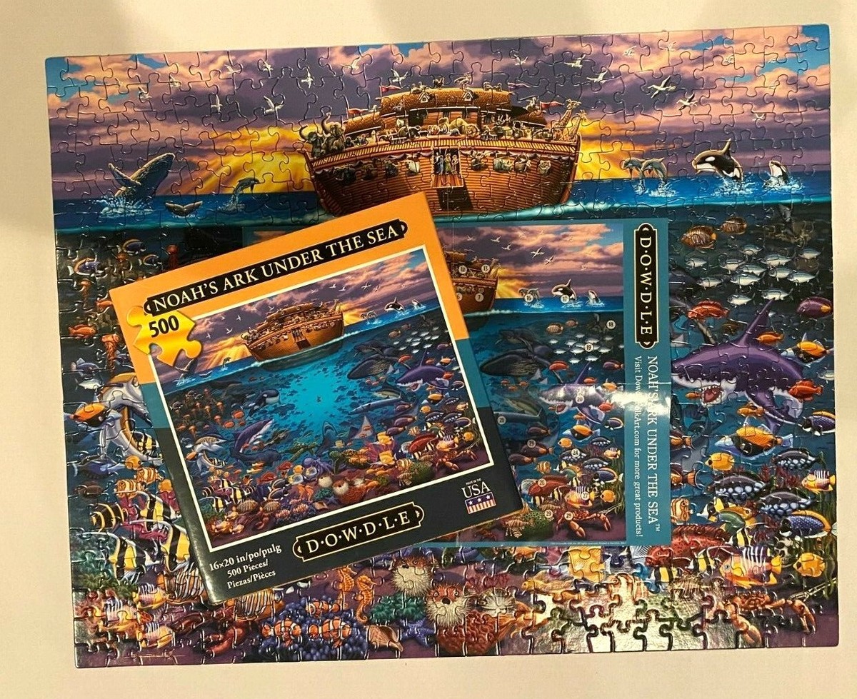 Noah's Ark Jigsaw Puzzle by Raul Del Rio - Pixels Noah 's Ark Under The Sea 500ピースパズル