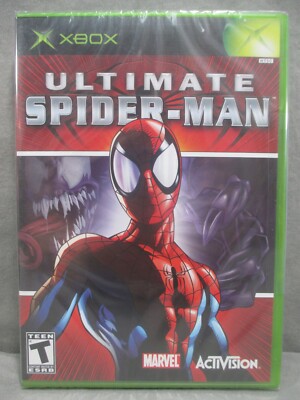 Classic XBox ULTIMATE SPIDER-MAN Factory Sealed 2005 Microsoft