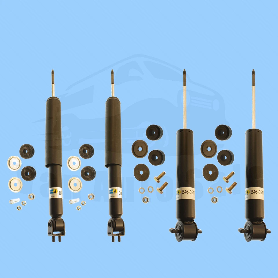 Bilstein Kit 4 Rear&Front B4 OE Replacement Shock for 73-80 Mercedes-Benz 450SL - Image 2 of 4