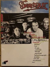 Vintage Original Summersault Program Booklet 1995 Beastie Boys, Sonic Youth.