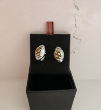 NIB Paul Smith Metal CUFFLINKS Football