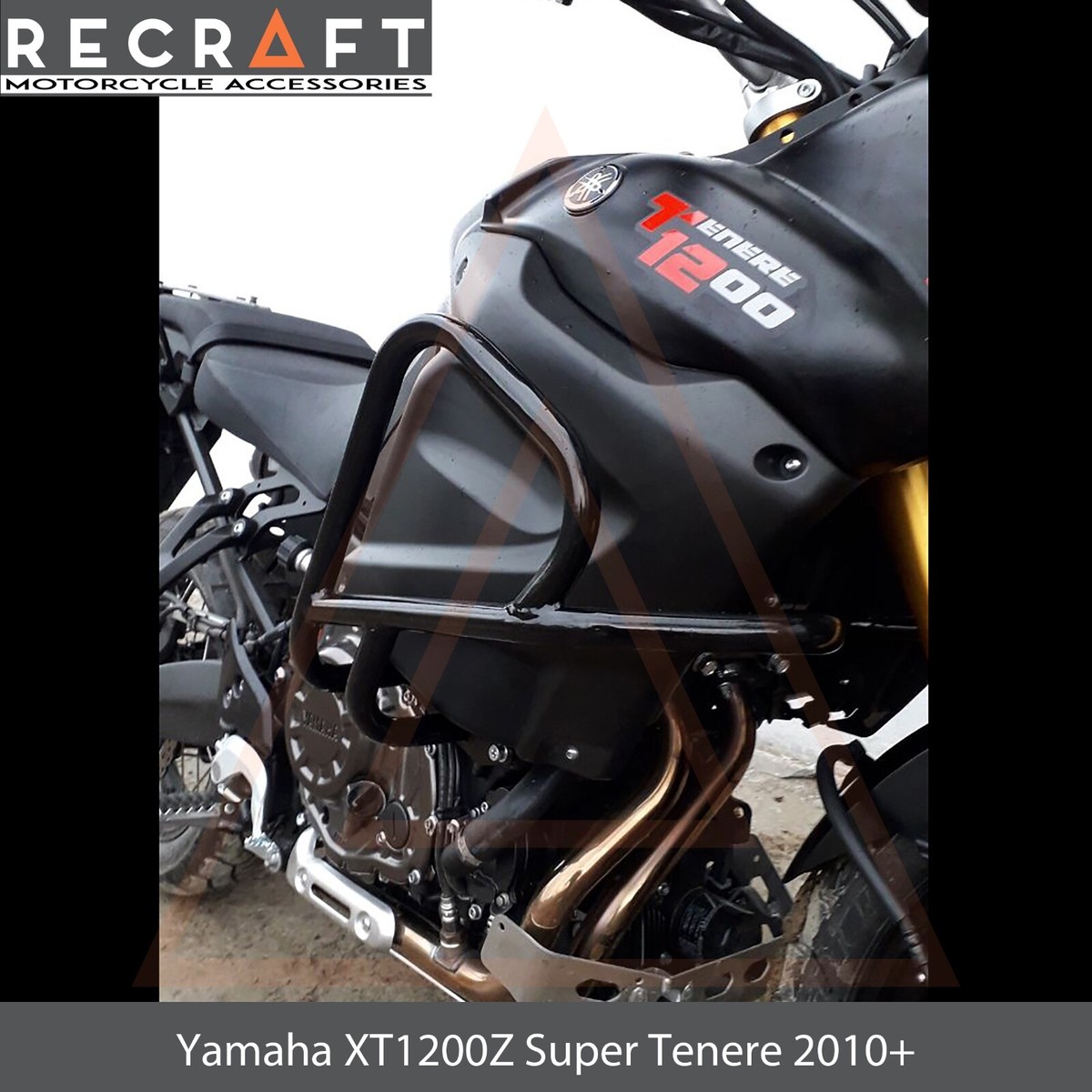 Motorrad Sturzschutz Für Yamaha Tenere 1200 - CNC Aluminium Crashpads