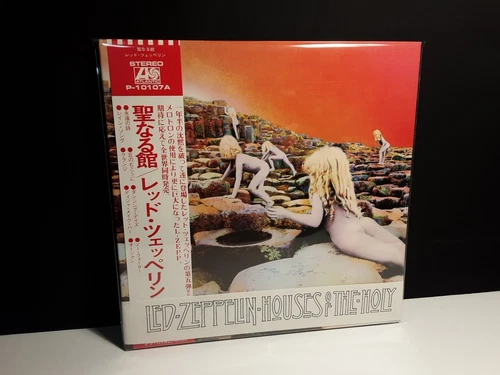 LED ZEPPELIN "Houses Of The Holy" Lp Japan-Obi Vinyl Japanese l IV II Graffiti