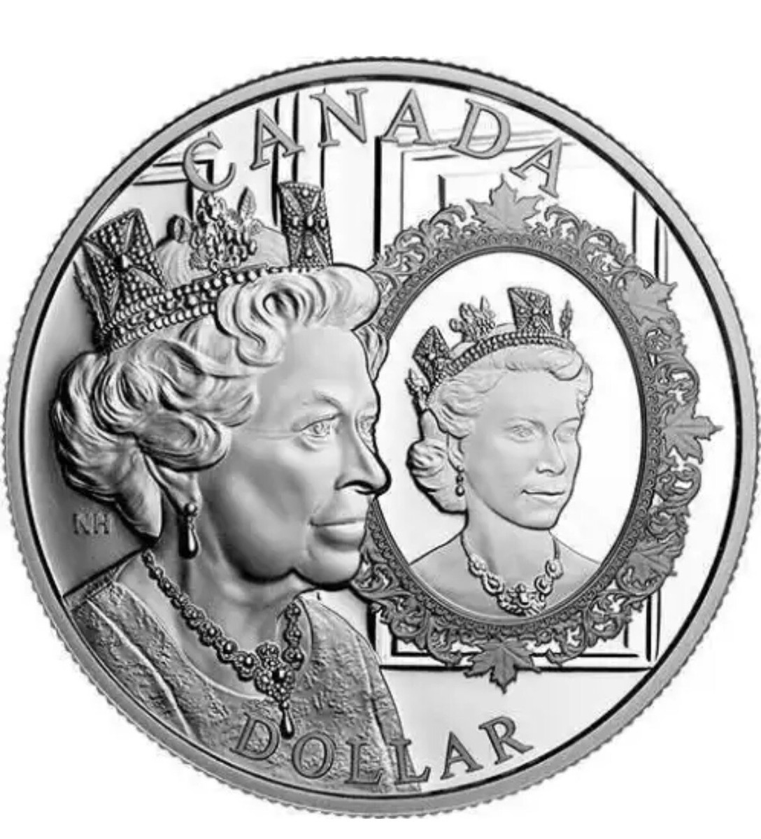 2022 CANADA RCM $1 Queen Elizabeth II Platinum Jubilee Proof