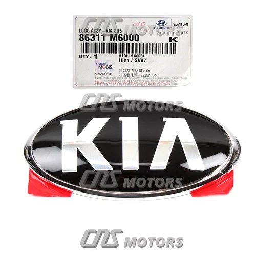 GENUINE REAR Trunk Lid Emblem for 2019 2020 2021 Kia Forte Sedan 86311M6000 - Picture 6 of 7