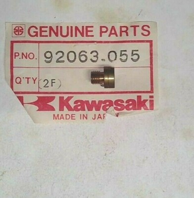 NOS GENUINE Kawasaki  92063-055 Main Jet #A125 F6 F8 F9 F11 F12MX KX ZN 1971-85