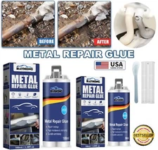 Welding Glue Repair Metal Super Glue Iron Steel Quick Drying Adhesive 100ML US
