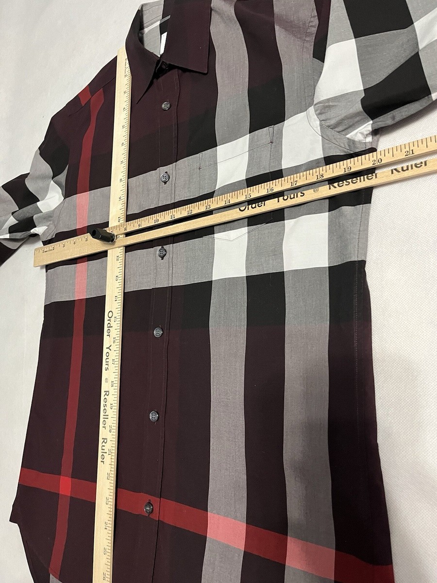 ★極見品★Burberryメンズシャツ　サイズ3 Amazon.co.jp: [BURBERRY] [バーバリー] シャツ シンプソン 長袖