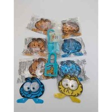 New Sealed Lot 1978 Garfield Bicycle Spoke Reflectors Kellogg's Locks