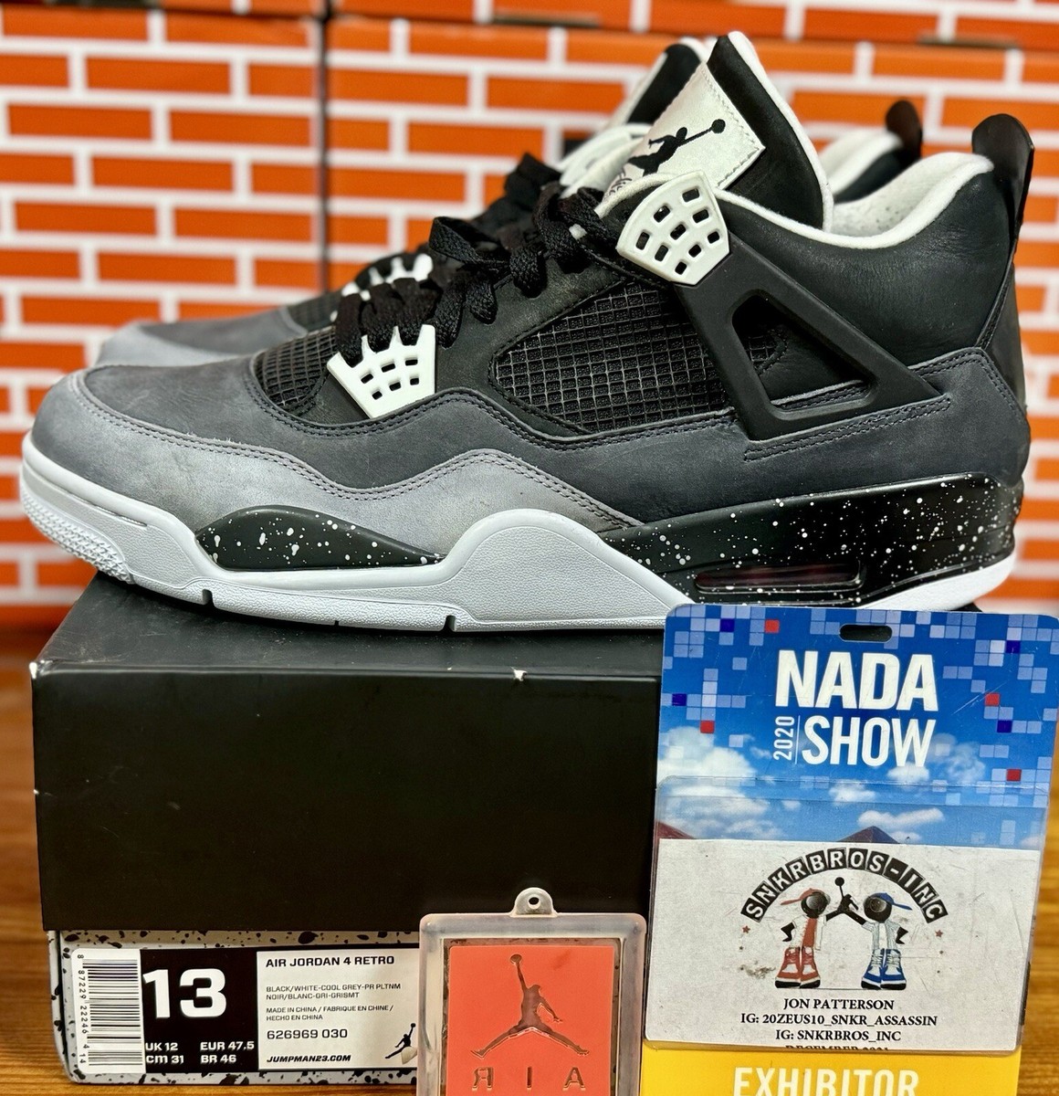 😱Size 13 - Jordan 4 Retro Fear 2013😱 887229222464| eBay